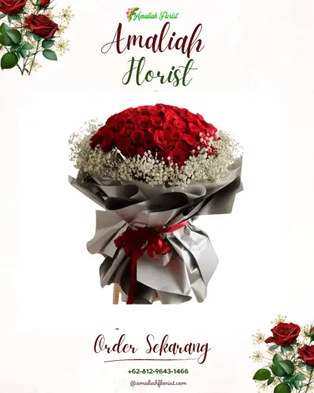 Buket Bunga Pagerukir
